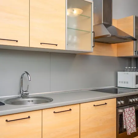 Spacious 2br For 8 Guests, Quite Centre, Art Nouveau Area Apartment *
